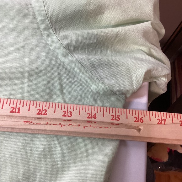 Ralph Lauren Men's Green Button‎ Down Shirt Long Sleeve Polo Pony Logo Size XL - Picture 12 of 12